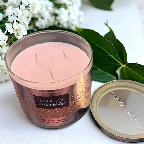 NWT Bath & Body Works A THOUSAND WISHES Large 3-Wick Candle 14.5 oz - Picture 8 of 8